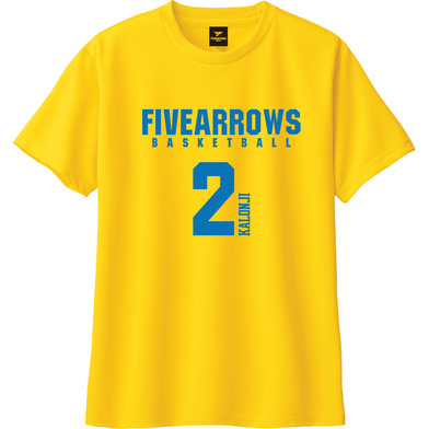 プレーヤーズナンバーTシャツ(カロンジ磯山パトリック #2)