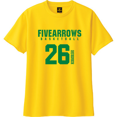 プレーヤーズナンバーTシャツ(小林巧 #26)