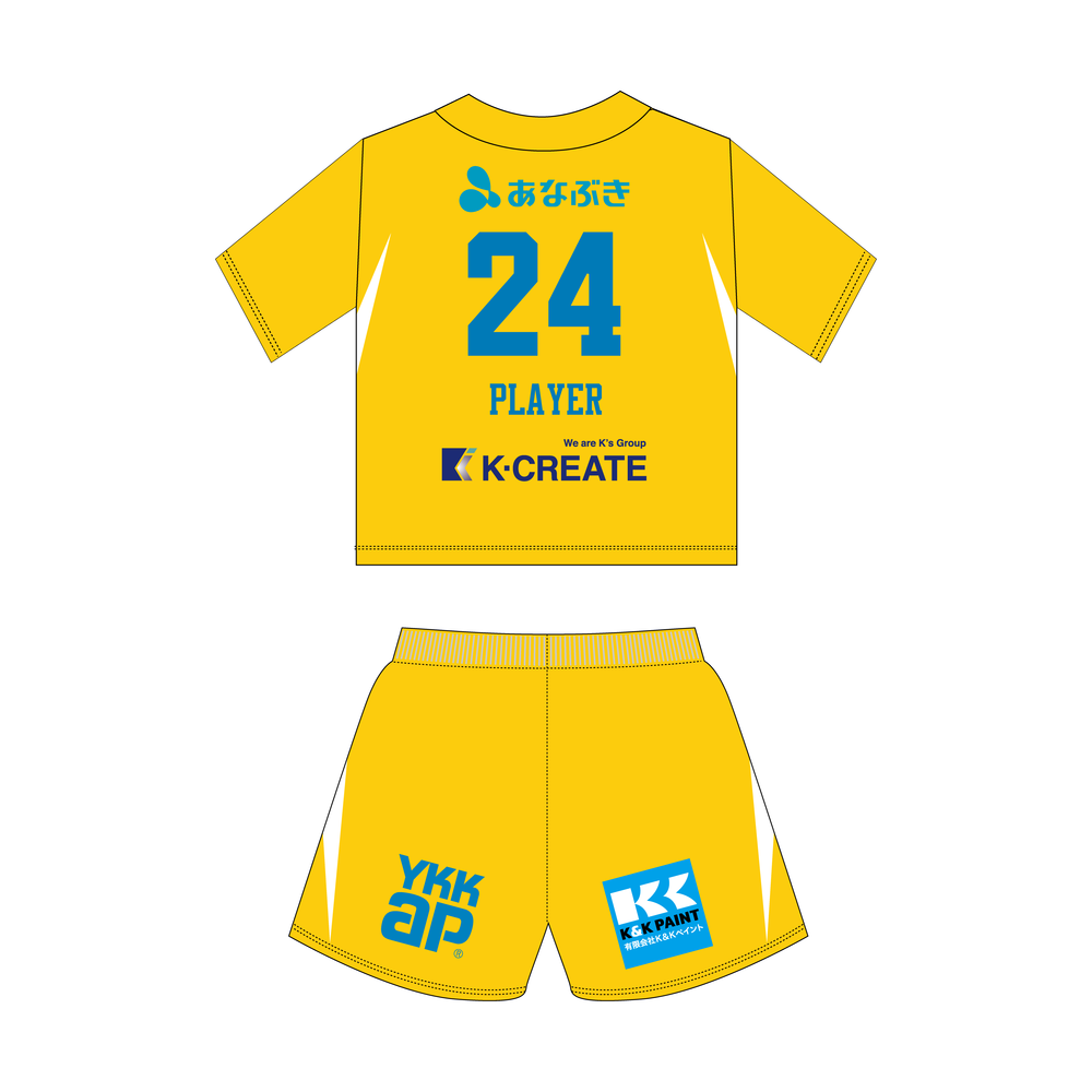 【受注/12日まで】2025-26キッズユニフォーム(HOME) 詳細画像 GAME 2モデル 2