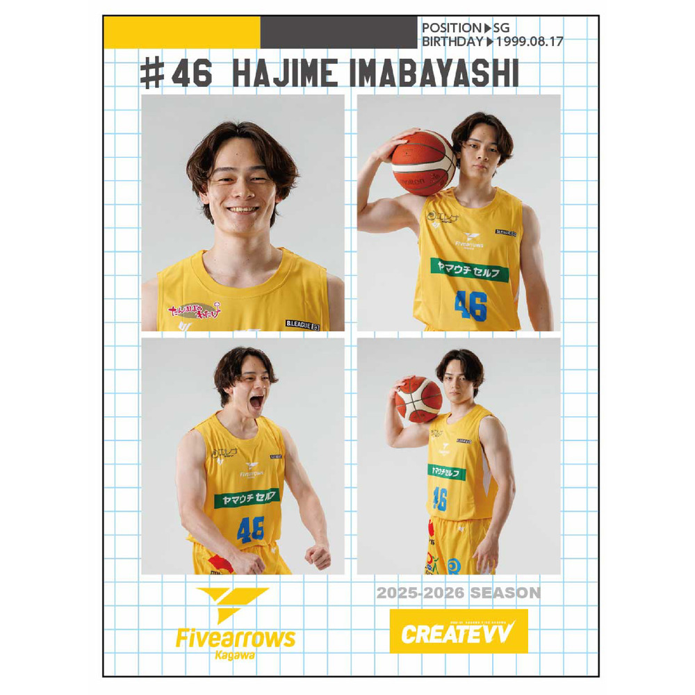 証明写真風ステッカー 詳細画像 #46 今林萌 1