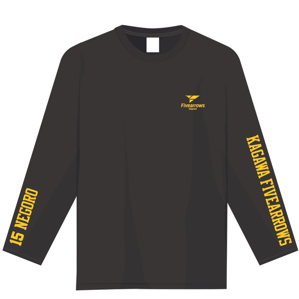 【すぐにお届け】ナンバーロングTシャツ(ブラック) 詳細画像 1