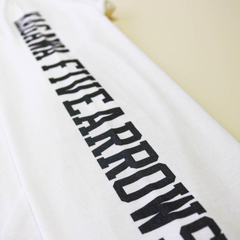 【すぐにお届け】ナンバーロングTシャツ(ホワイト) 詳細画像 2