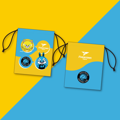 【アロニャー×ユナイト】コラボ巾着