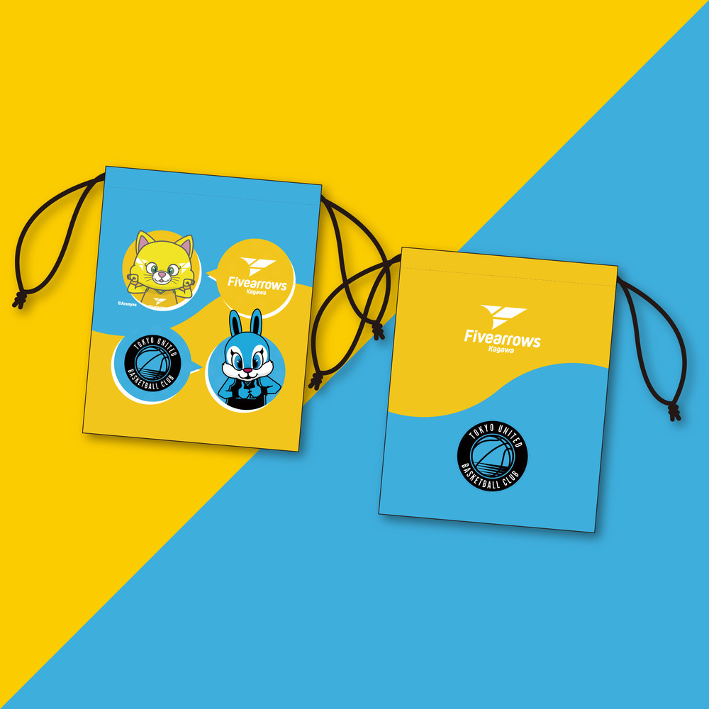 【アロニャー×ユナイト】コラボ巾着 詳細画像 1