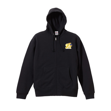 【受注】20th記念ロゴフルジップパーカー