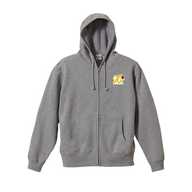 【受注】20th記念ロゴフルジップパーカー
