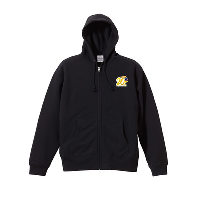 【受注】20th記念ロゴフルジップパーカー