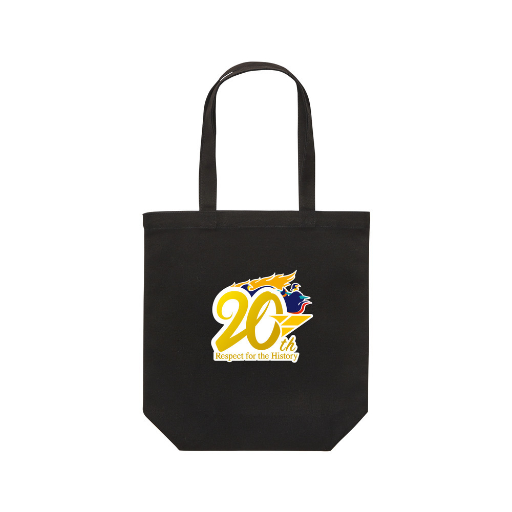 【受注】20th記念ロゴトートバッグ 詳細画像 ブラック 1