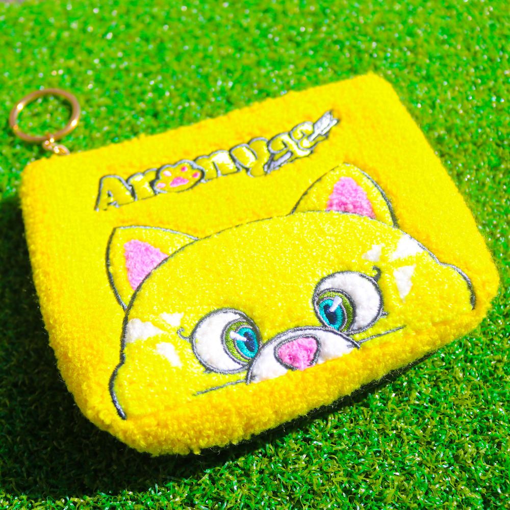 もこもこアロニャーミニポーチ 詳細画像 1