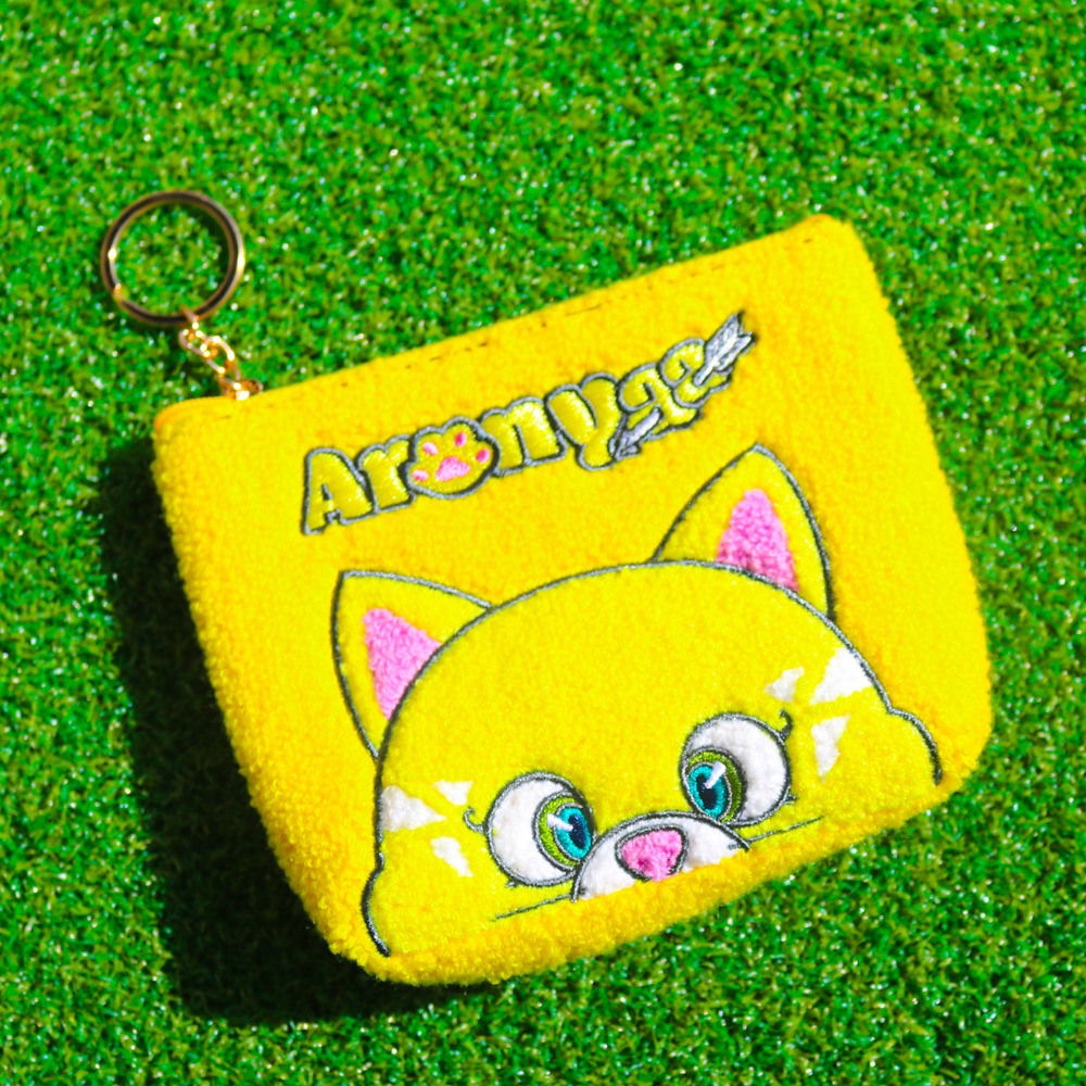 もこもこアロニャーミニポーチ 詳細画像 2