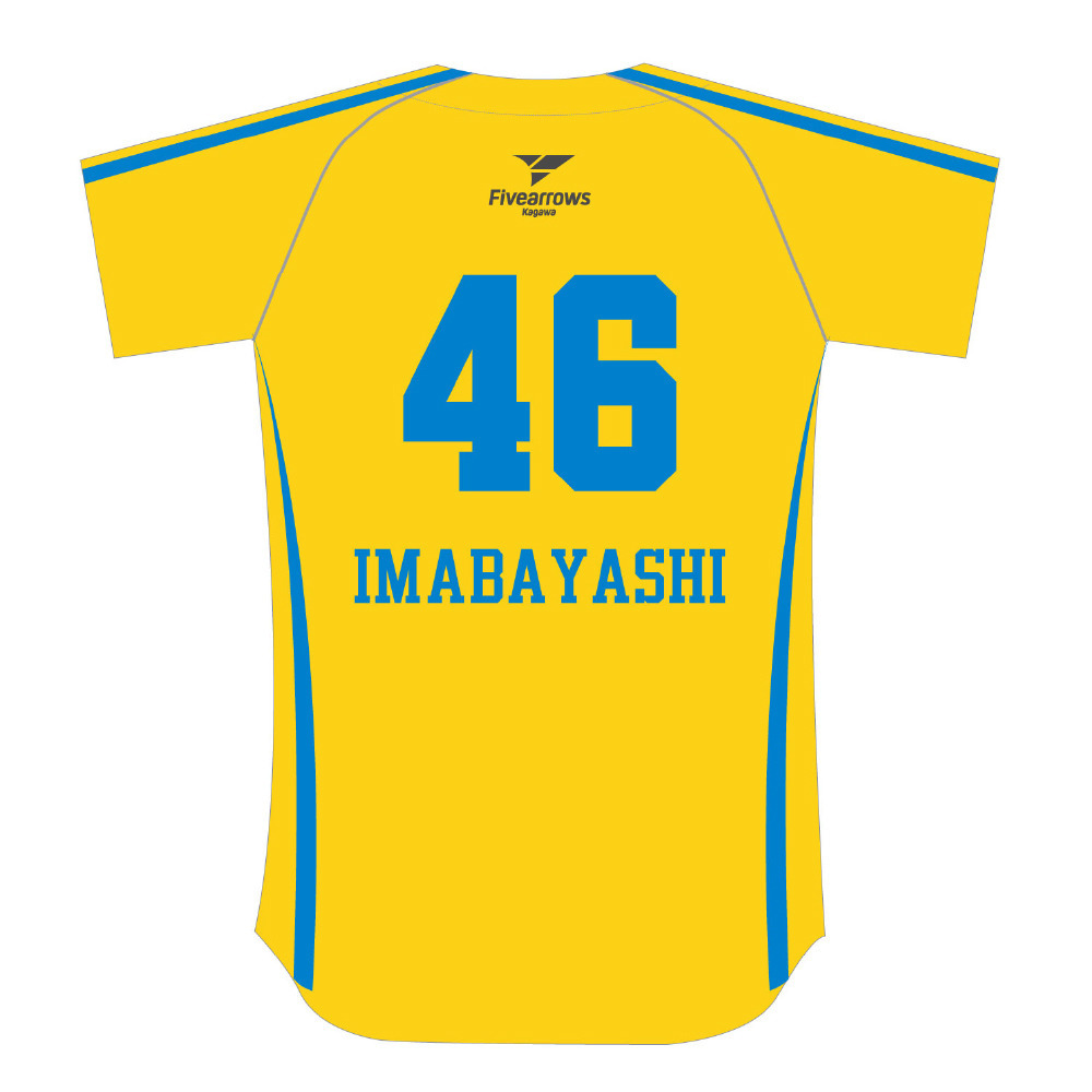 プレーヤーズベースボールシャツ 詳細画像 #46 今林萌 1