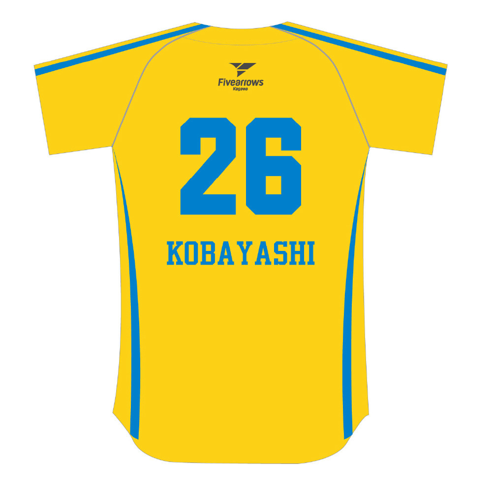 プレーヤーズベースボールシャツ 詳細画像 #26 小林巧 1
