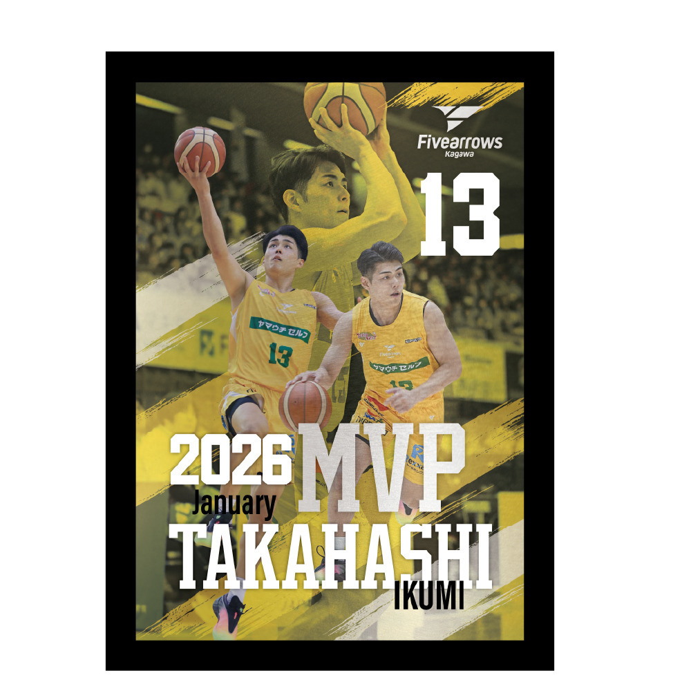 【メタルグラフィー】高橋育実選手ブースター投票月間MVP選出記念メタルグラフィー【受注/3月2日まで】 詳細画像 1