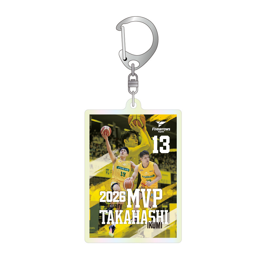 【アクリルキーホルダー】高橋育実選手ブースター投票月間MVP選出記念アクリルキーホルダー【受注/3月2日まで】 詳細画像 1