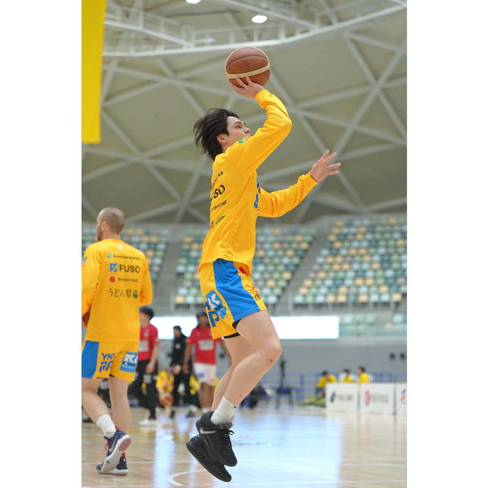 【すぐにお届け】【#46今林萌】シューティングシャツ-長袖イエロー-【プロコレクション】 詳細画像 3