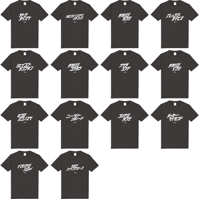 【すぐにお届け】【#4高橋克実】カタカナTシャツ