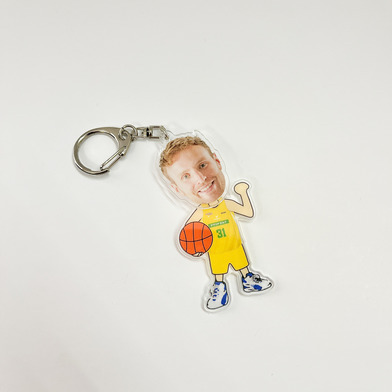 ゆらゆらアクリルキーホルダー