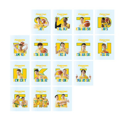 【ガチャ】クリアステッカー(2枚組)