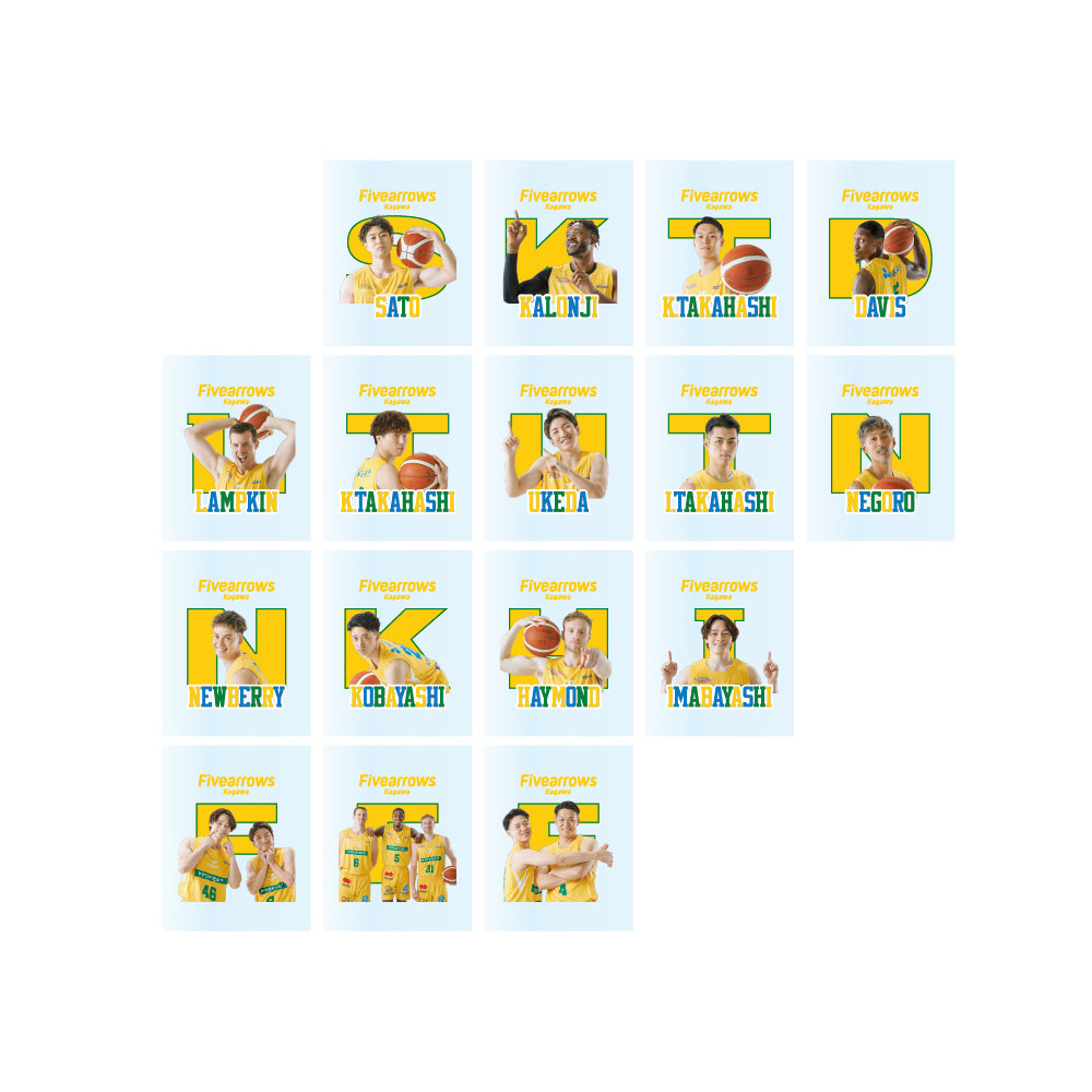 【ガチャ】クリアステッカー(2枚組) 詳細画像 1カラー 1