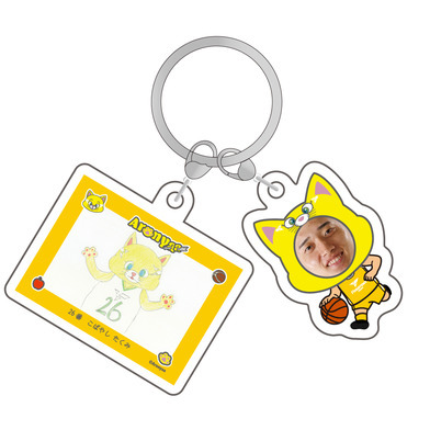 【受注/22日まで】おえかきアクリルキーホルダー