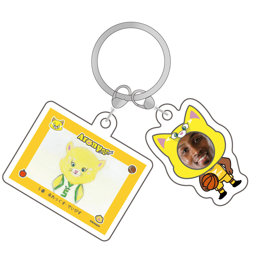 【受注/22日まで】おえかきアクリルキーホルダー 詳細画像 #5 アレックス・デイビス 1