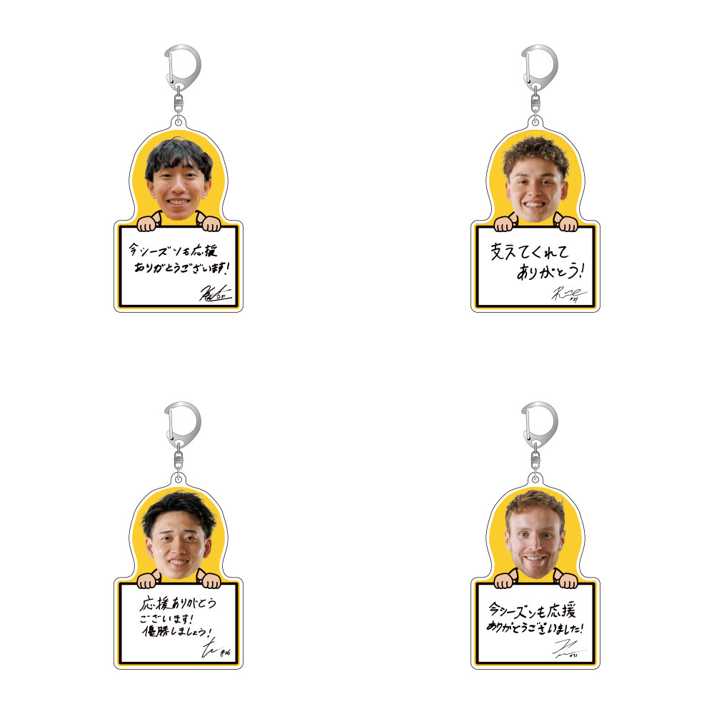 【受注/3日まで】選手のひとことアクリルキーホルダー 詳細画像 1カラー 6