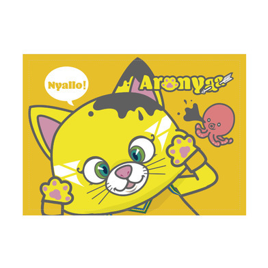 アロニャーと瀬戸内のなかまたちブランケット(タコ)