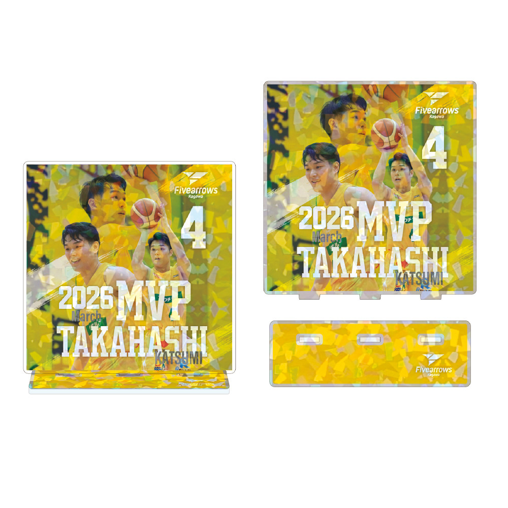 【アクリルスタンド】高橋克実選手ブースター投票月間MVP選出記念アクリルスタンド【受注/4月27日まで】 詳細画像 1