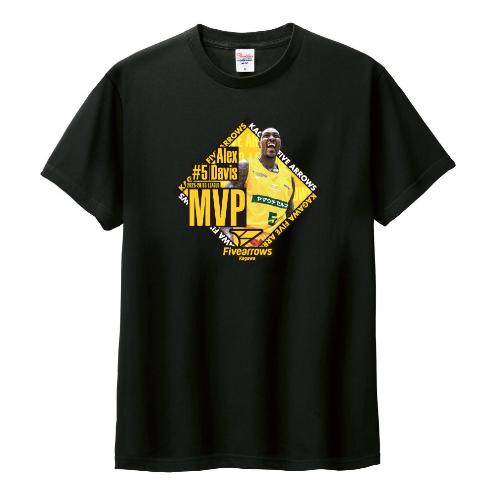 【受注/6日まで】アレックス・デイビス年間MVP記念Tシャツ 詳細画像 ブラック 1