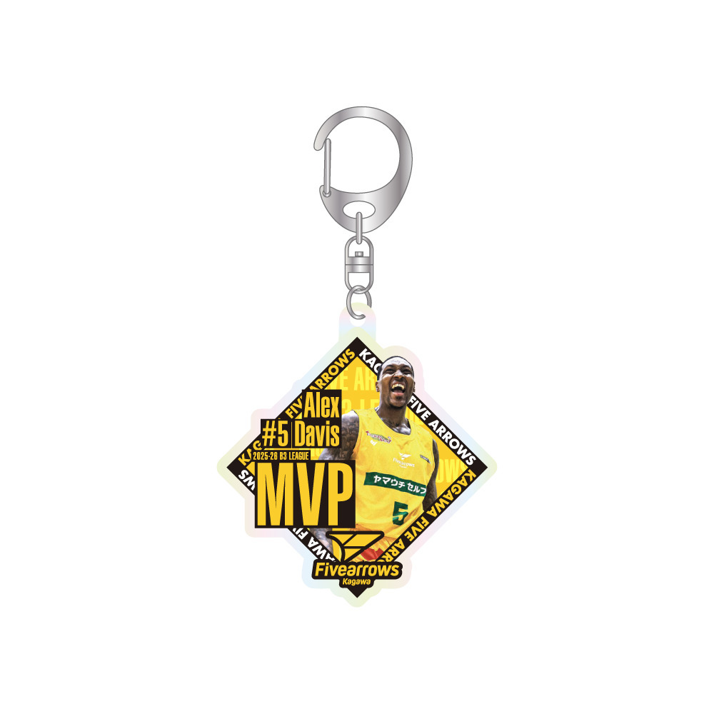 【受注/6日まで】アレックス・デイビス年間MVP記念オーロラアクリルキーホルダー 詳細画像 #5 アレックス・デイビス 1