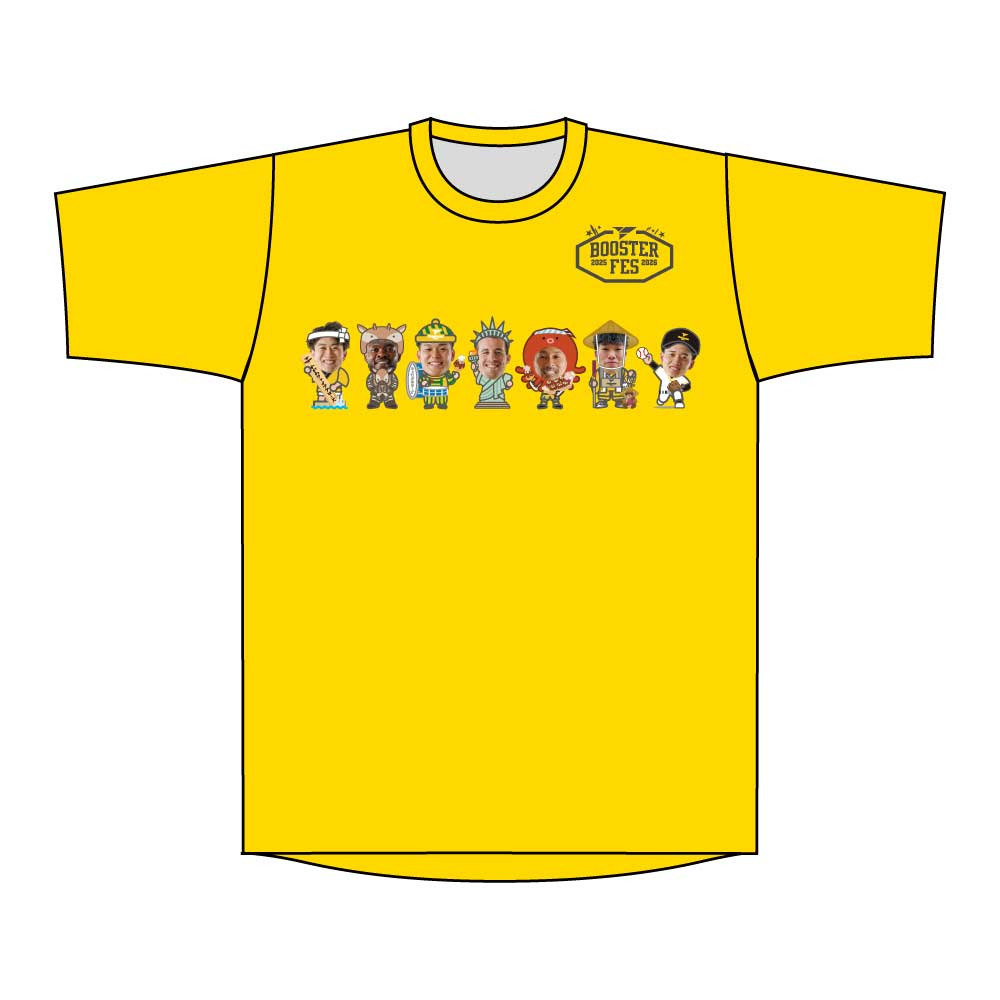 2025-26ブースターフェスTシャツ 詳細画像 イエロー 2