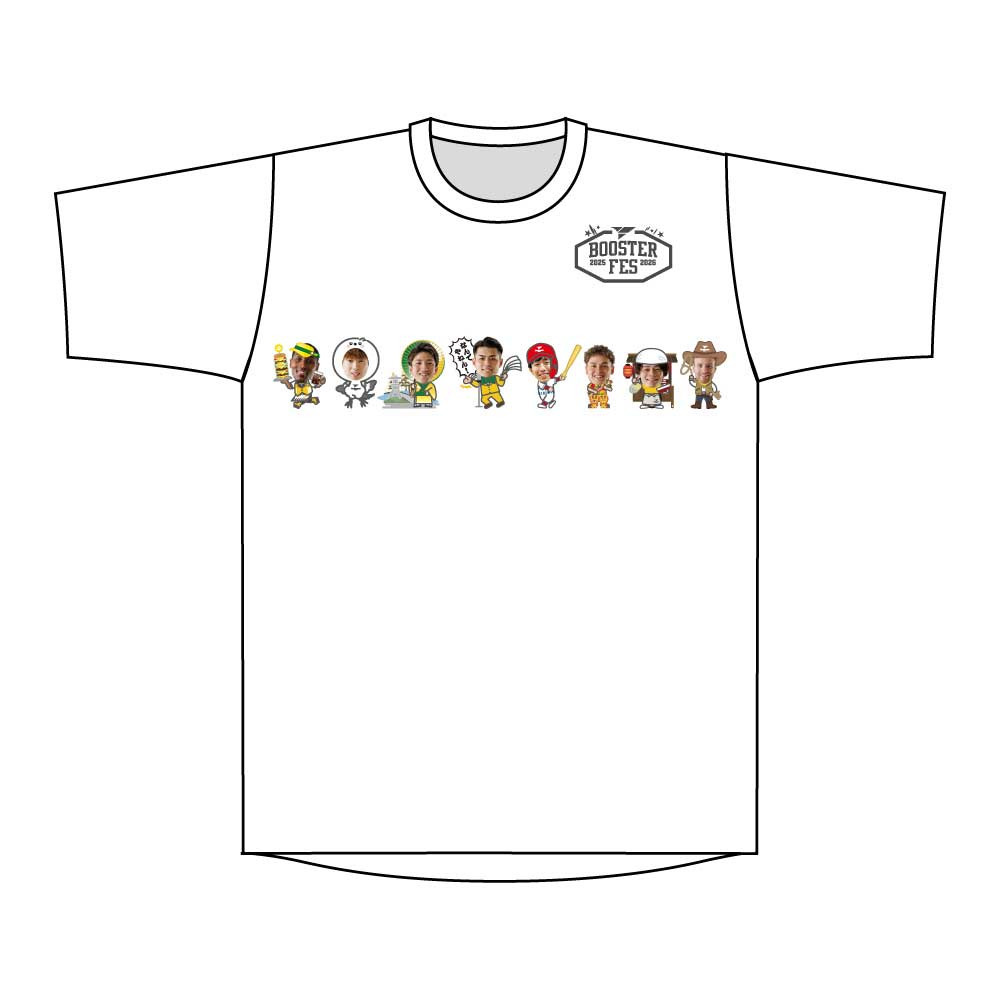 2025-26ブースターフェスTシャツ 詳細画像 ホワイト 2