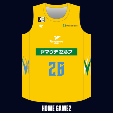 【HOME】2026-27オーセンティックユニフォーム