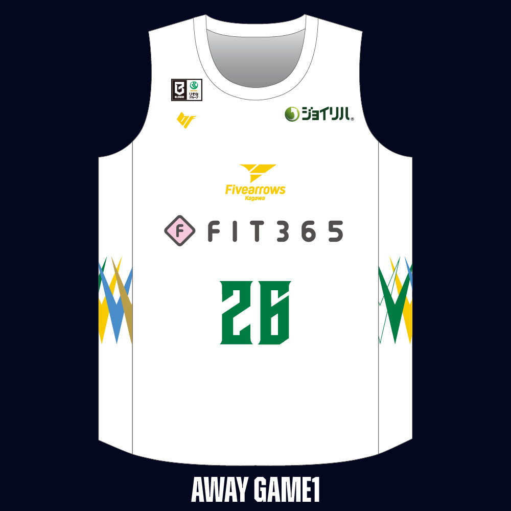 【AWAY】2026-27オーセンティックユニフォーム 詳細画像 GAME 1モデル 1