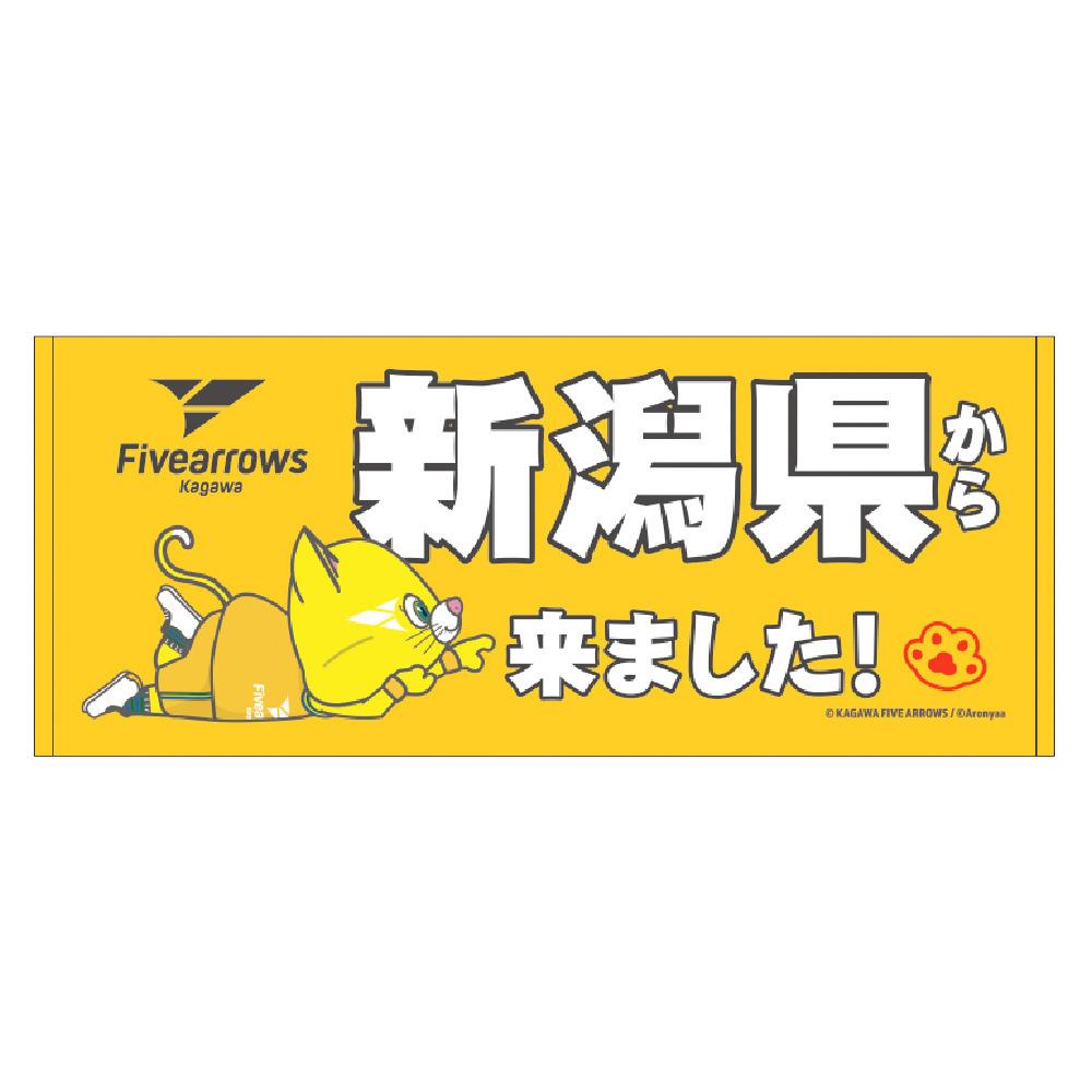 【受注商品】【県外版】○○から来ました！フェイスタオル 詳細画像 2