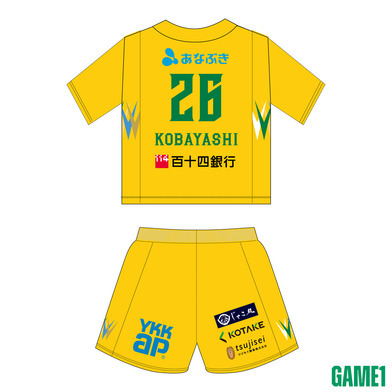 【受注/7日まで】キッズユニフォーム2026-27(HOME)