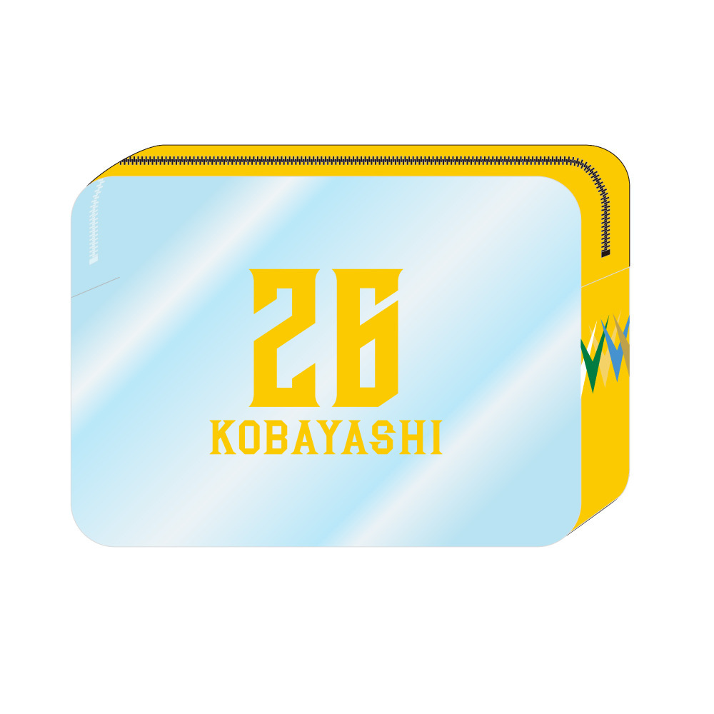 【受注/24日まで】プレーヤーズPVCスクエアポーチ 詳細画像 イエロー 10