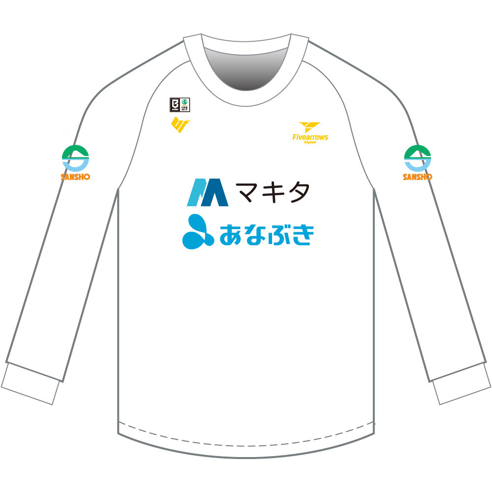 【プロコレクション】シューティングシャツ-長袖- 詳細画像 ホワイト 5