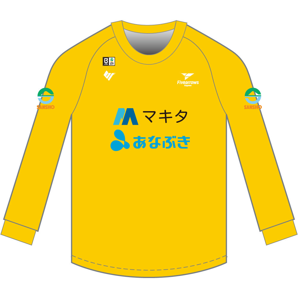 【プロコレクション】シューティングシャツ-長袖- 詳細画像 イエロー 9