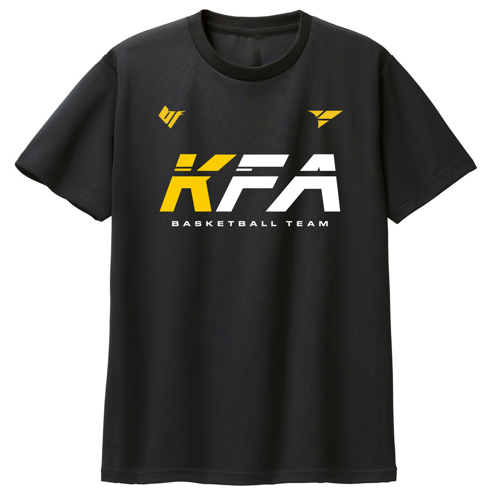 トレーニングTシャツ(KFA) 詳細画像 ブラック 1