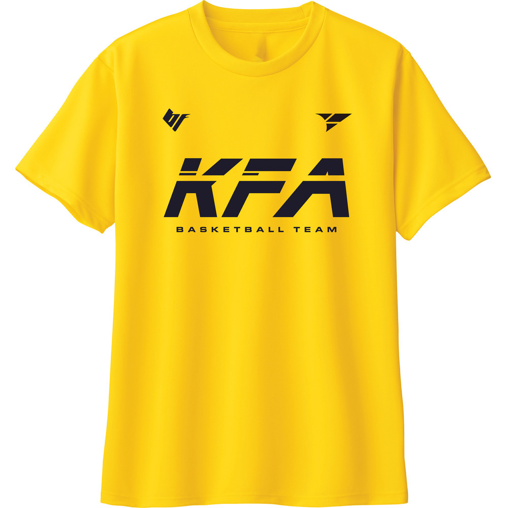 トレーニングTシャツ(KFA) 詳細画像 イエロー 1