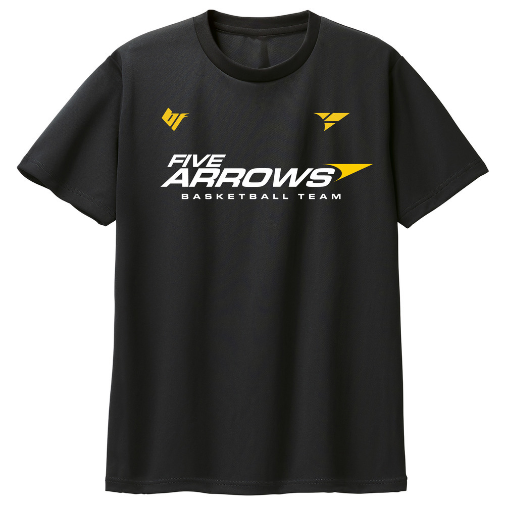 トレーニングTシャツ(FIVE ARROWS) 詳細画像 ブラック 1