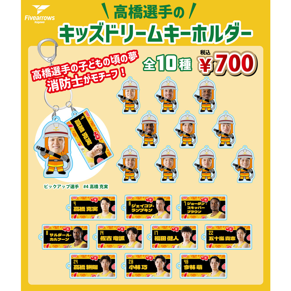 【#4高橋克実】キッズドリームキーホルダー 詳細画像 1カラー 1