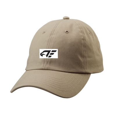 コットンツイルローキャップ（新チームロゴ） ベージュ