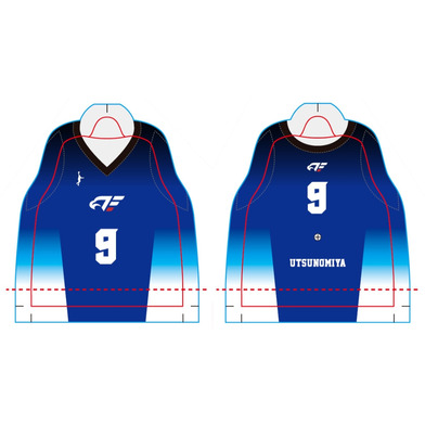 おきあがりこぼし風ユニフォームキーホルダー