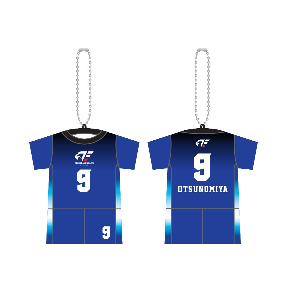 ナンバーTシャツ型クッションキーホルダー 詳細画像 #9 宇都宮 1