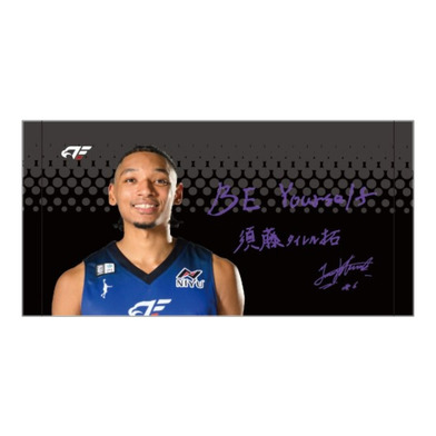 選手直筆一言プチタオル