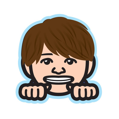 似顔絵アクリルマグネットクリップ