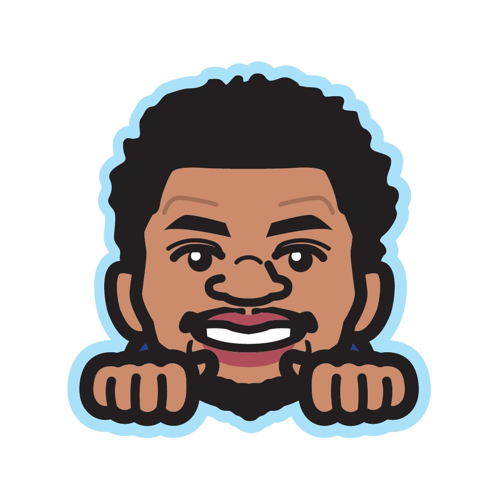 似顔絵アクリルマグネットクリップ 詳細画像 #0 PICKETT 1