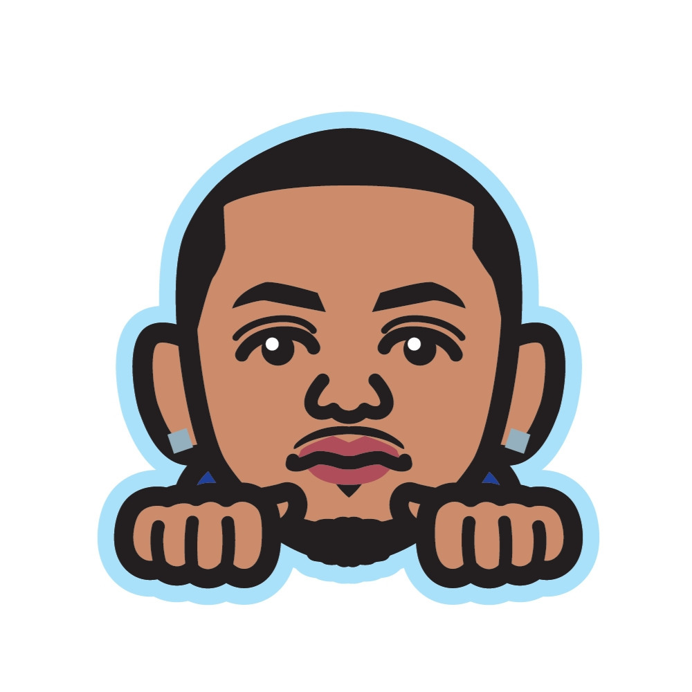 似顔絵アクリルマグネットクリップ 詳細画像 #1 BURTON 1